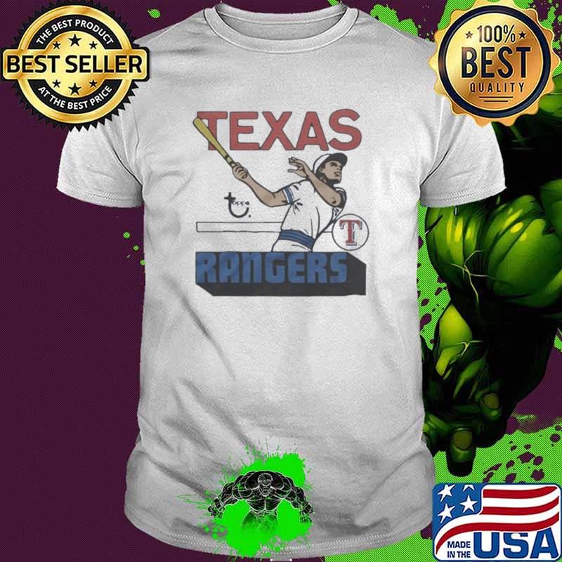 MLB x topps texas rangers shirt
