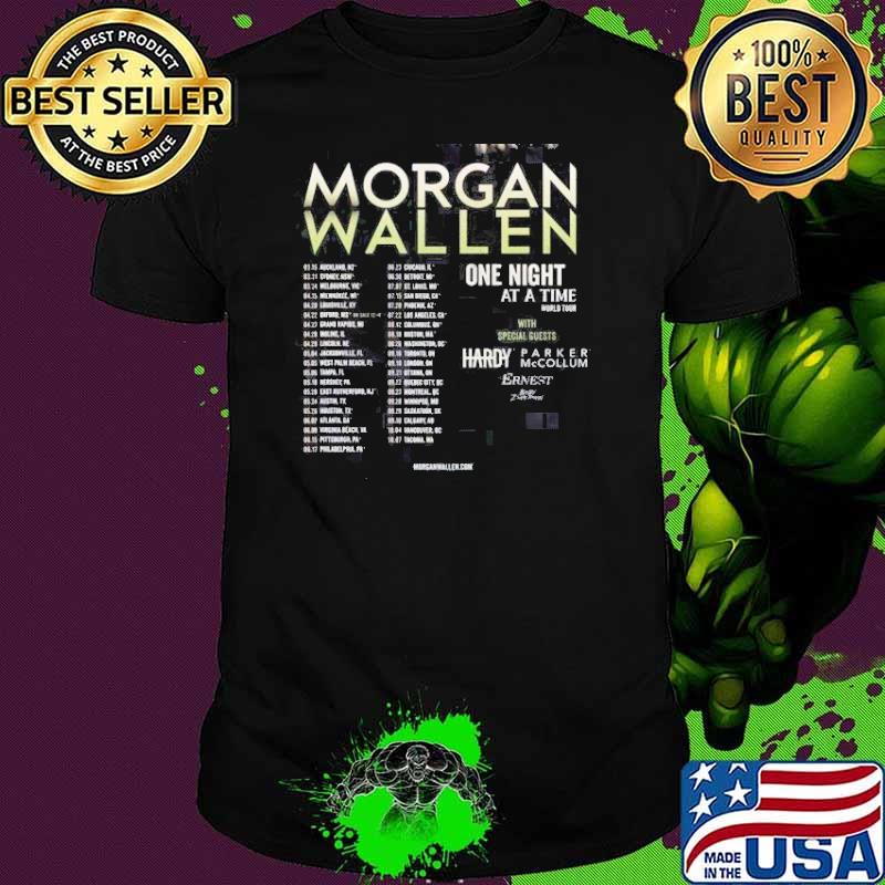 Morgan Wallen One Night At A Time Tour 2023 Double Sweatshirt Retro Western Shirt