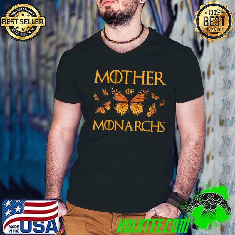 Mother Of Monarchs Butterfly Lover Insect Butterflies T-Shirt Guys V Neck Mother Of Monarchs Butterfly Lover Insect Butterflies T-Shirt Guys V Neck