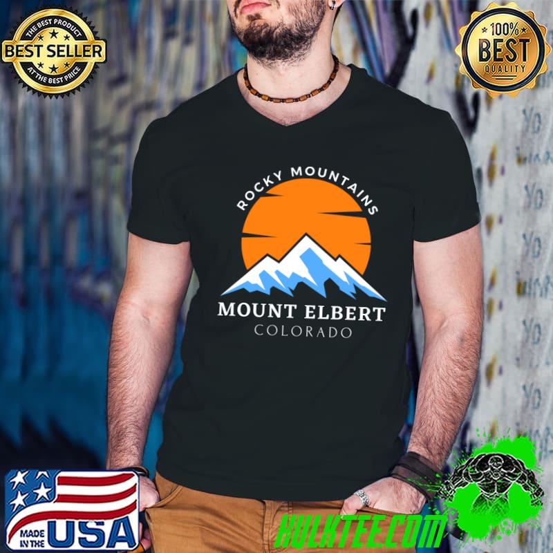 Mount Elbert Colorado Rocky Mountains Sunset T-Shirt