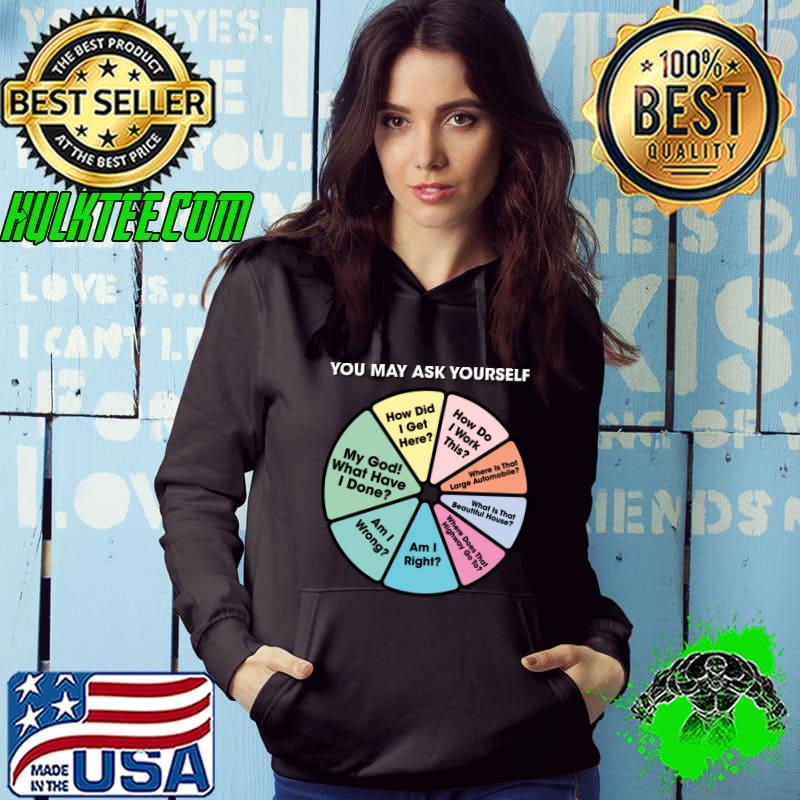 Music Retro Lyrics You May Ask Yourselfs Pie Chart T-Shirt Hoodie Music Retro Lyrics You May Ask Yourselfs Pie Chart T-Shirt Hoodie