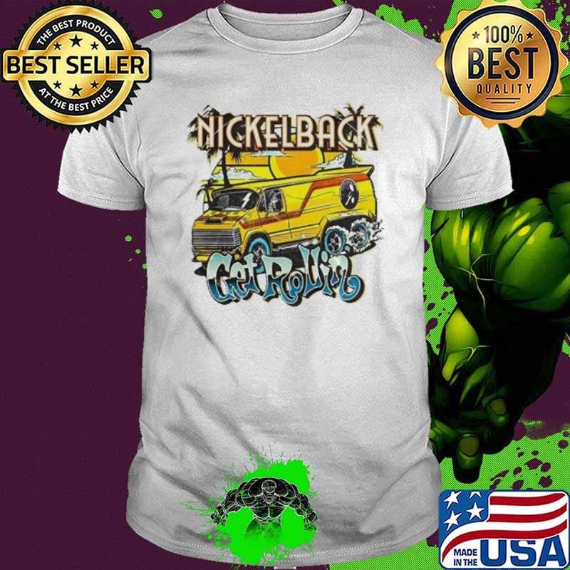 Nickelback Get Rollin’tour 2023 Band Concert shirt