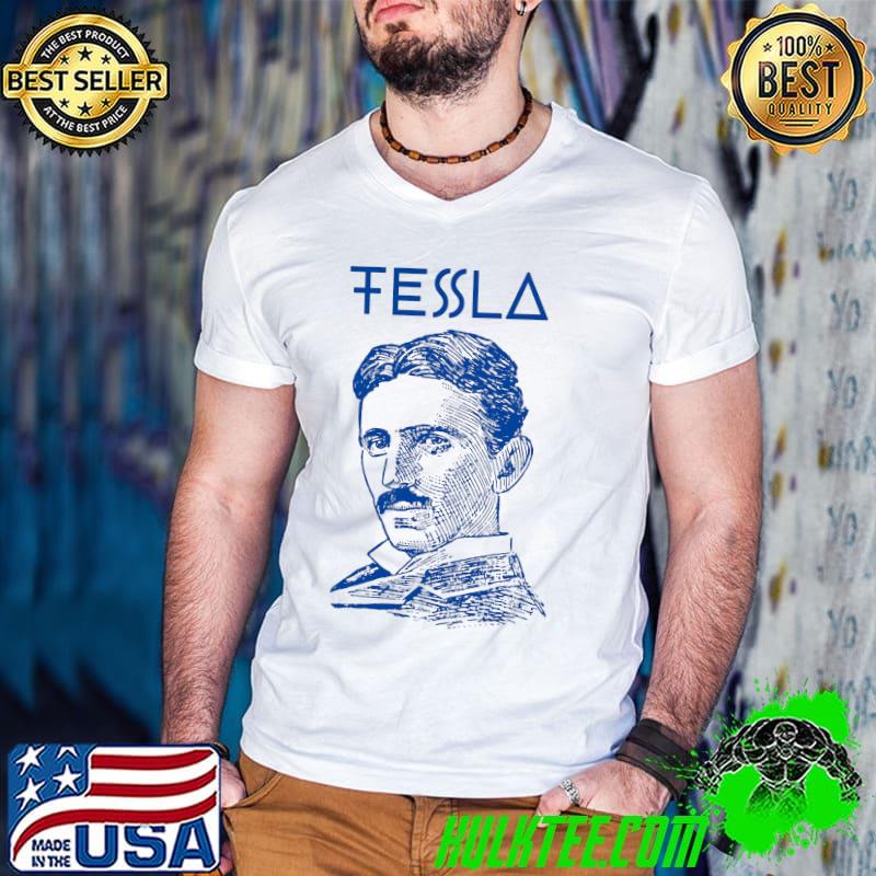 Nicolas Tesla picture shirt