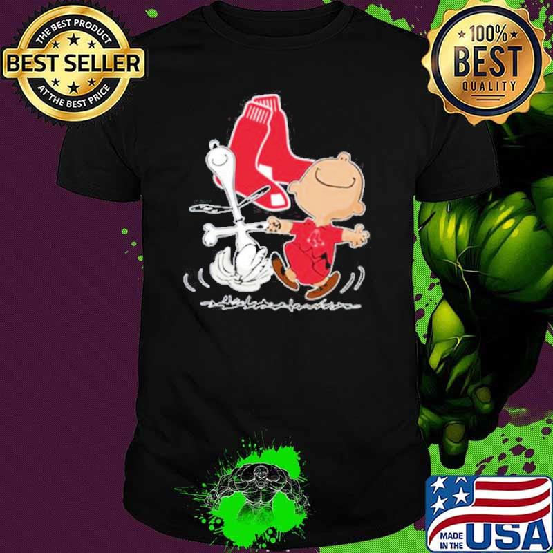 Peanuts Charlie Brown And Friends Boston Red Sox sport shirt