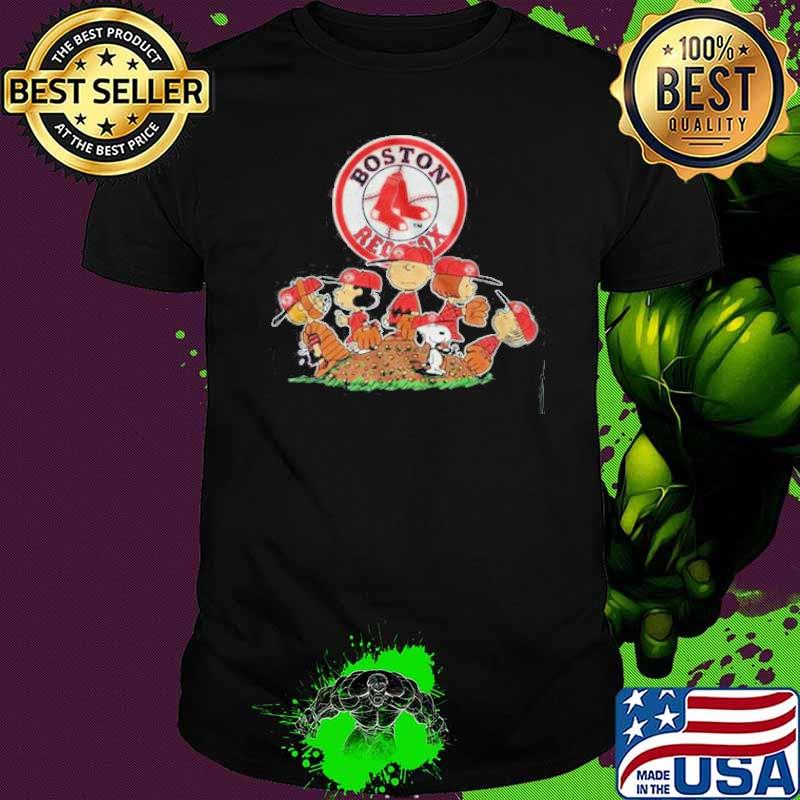 Peanuts Snoopy Boston Red Sox Charlie Brown and friends shirt