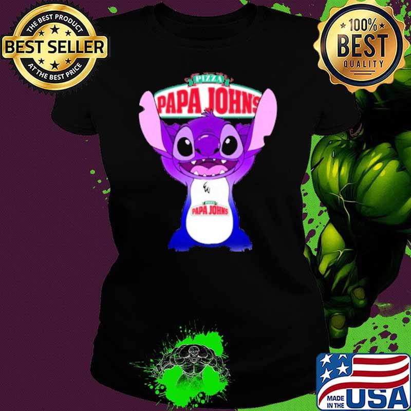 Pizza papa john's stitch s Ladies tee Pizza papa john's stitch s Ladies tee