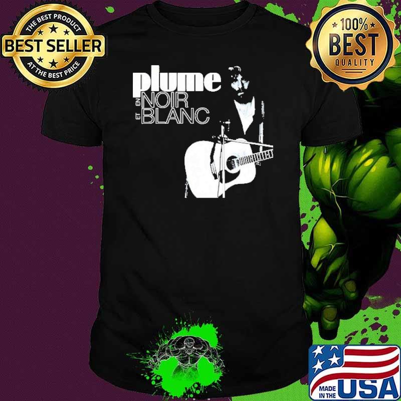 Plume noir blanc shirt