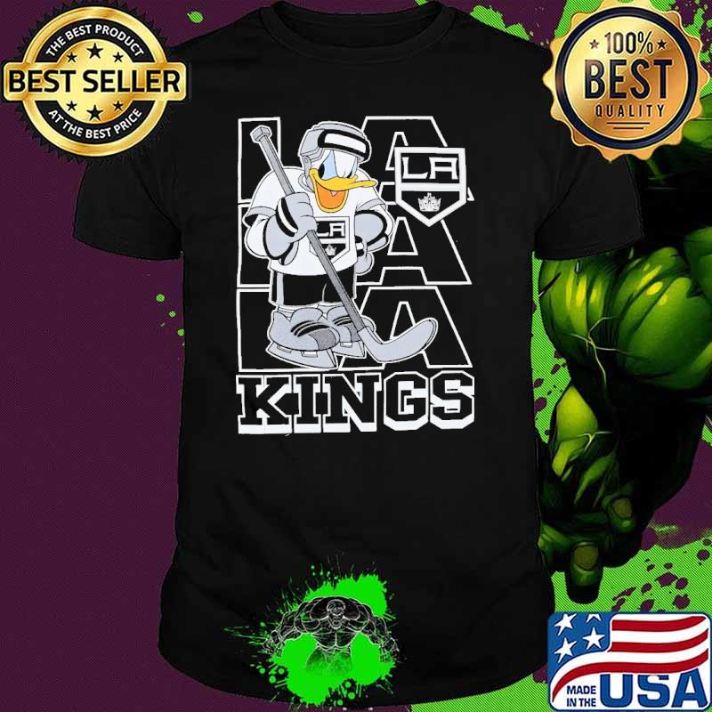 Preschool Los Angeles Kings Black Disney Three-Peat sport shirt