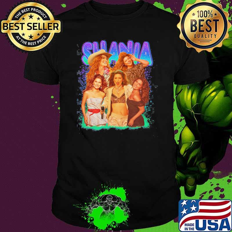 Retro Shania Twain Vintage Trendy Music shirt