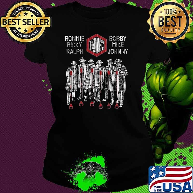 Ronnie Ricky Ralph Bobby Mike Johnny s Ladies tee Ronnie Ricky Ralph Bobby Mike Johnny s Ladies tee
