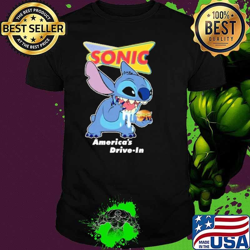 Sonic america's drive in stitch eat shirt