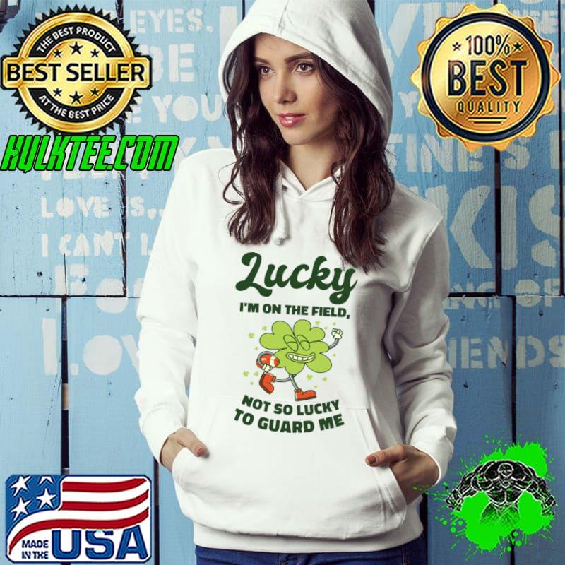 St. Patrick's Day American Football Shamrock Clover Rugby T-Shirt Hoodie St. Patrick's Day American Football Shamrock Clover Rugby T-Shirt Hoodie