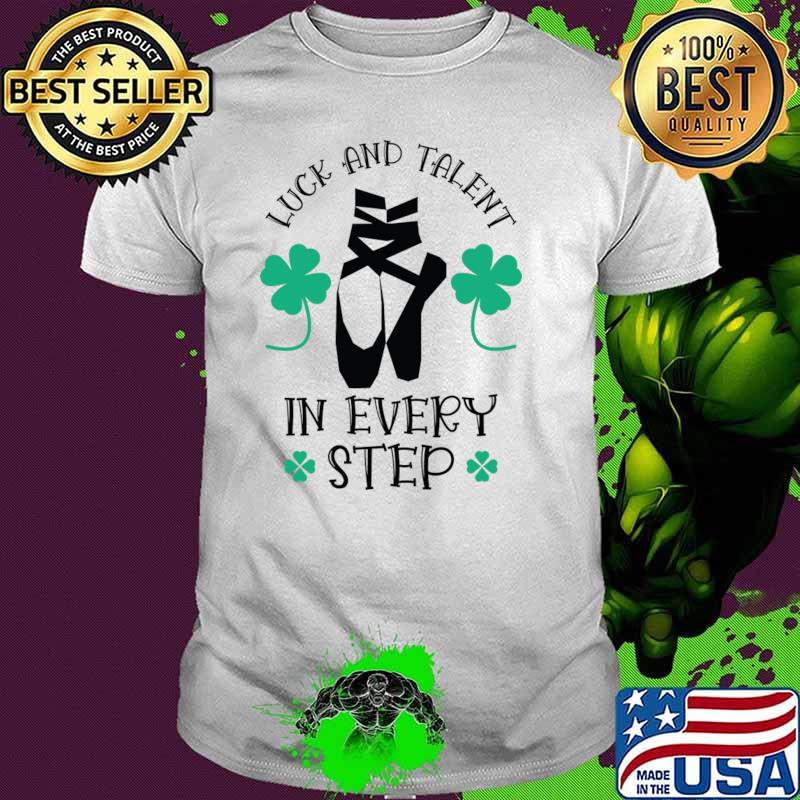St. Patrick's Day Ballet Dancer Shamrock Clover Ballet T-Shirt