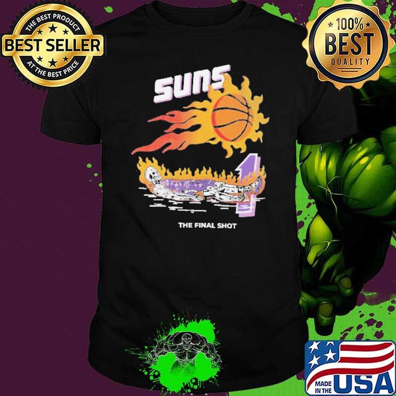 The Final Shot Purple Skeleton Phoenix Suns Devin booker NBA shirt