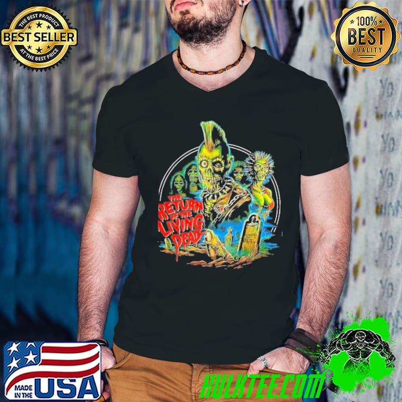 The return of the living dead skull shirt The return of the living dead skull shirt