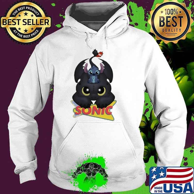 Toothless and Stitch SONIC DRIVE-IN s Hoodie Toothless and Stitch SONIC DRIVE-IN s Hoodie