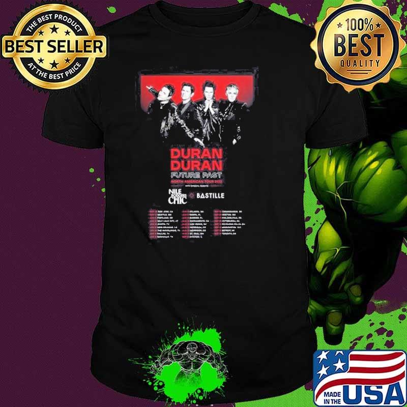 Vintage Duran The Future Past North American Tour 2023 T-Shirt