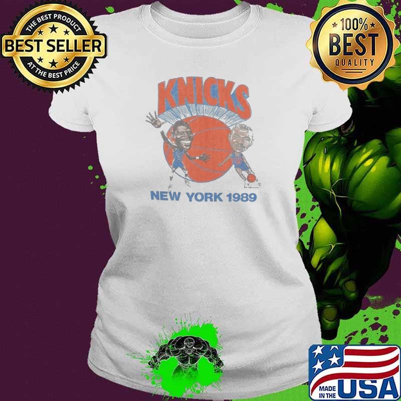 Vintage Patrick Ewing & Mark Jackson 1989 New York Knicks s Ladies tee Vintage Patrick Ewing & Mark Jackson 1989 New York Knicks s Ladies tee
