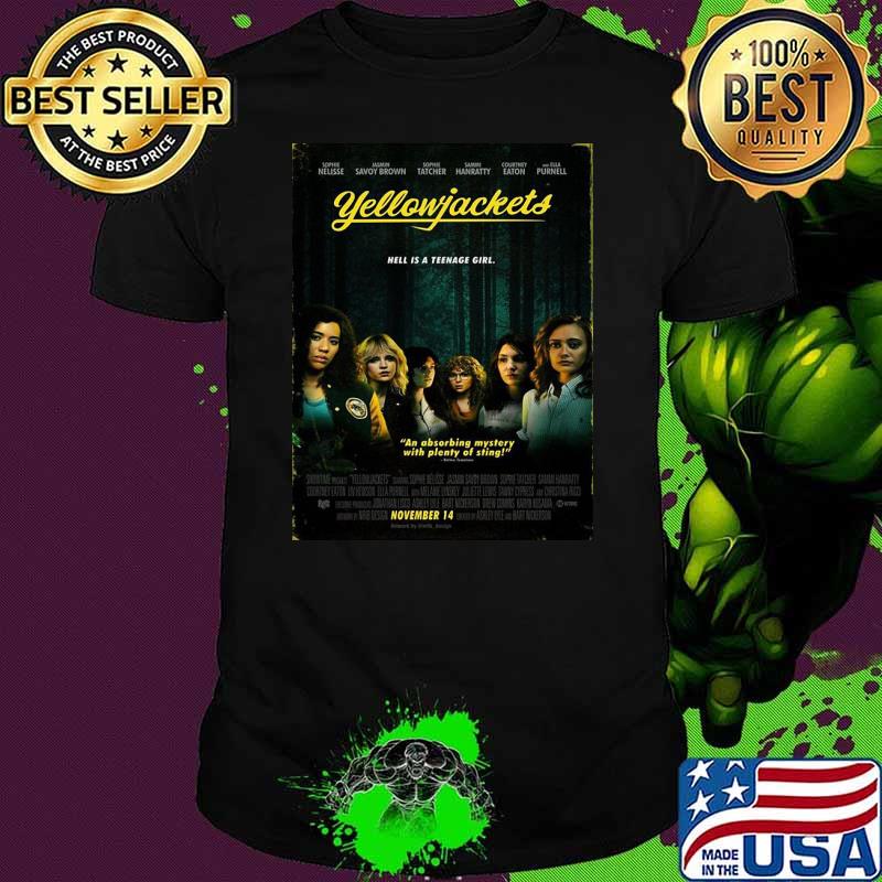 Yellowjackets Poster 2023 Showtime hell is a teenage girl shirt