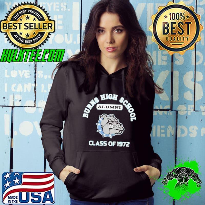 Burns high school alumni class of 1972 symbol shirt