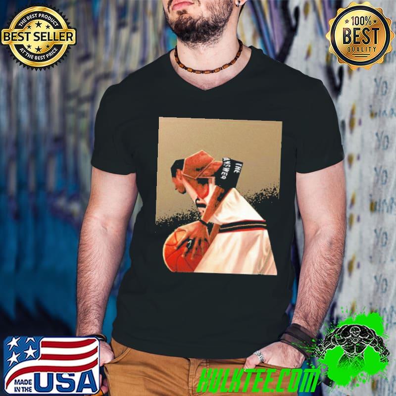 Caleb Martin caricature of Nevada Pack shirt