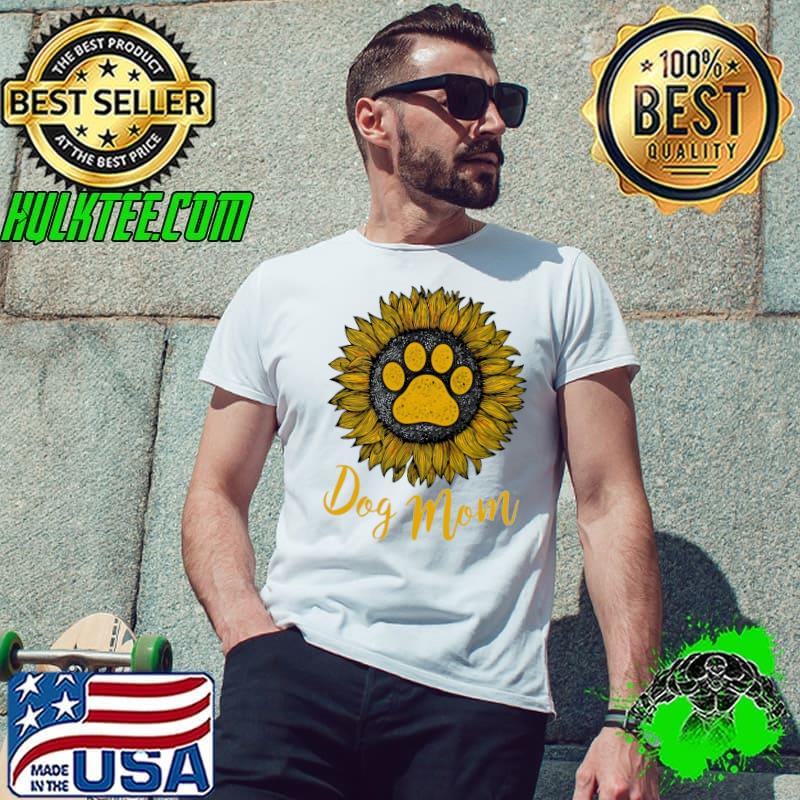 Dog Mom Sunflower paw shirt Dog Mom Sunflower paw shirt
