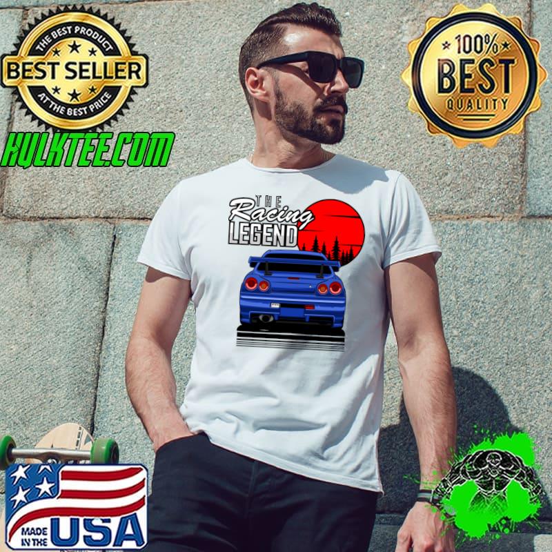 GTR R34 The Racing Legend Blood Moon T-Shirt GTR R34 The Racing Legend Blood Moon T-Shirt