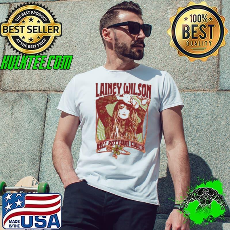 Lainey Wilson Country With A Flare Tour 2023 Dates Merch Trippy Peach shirt