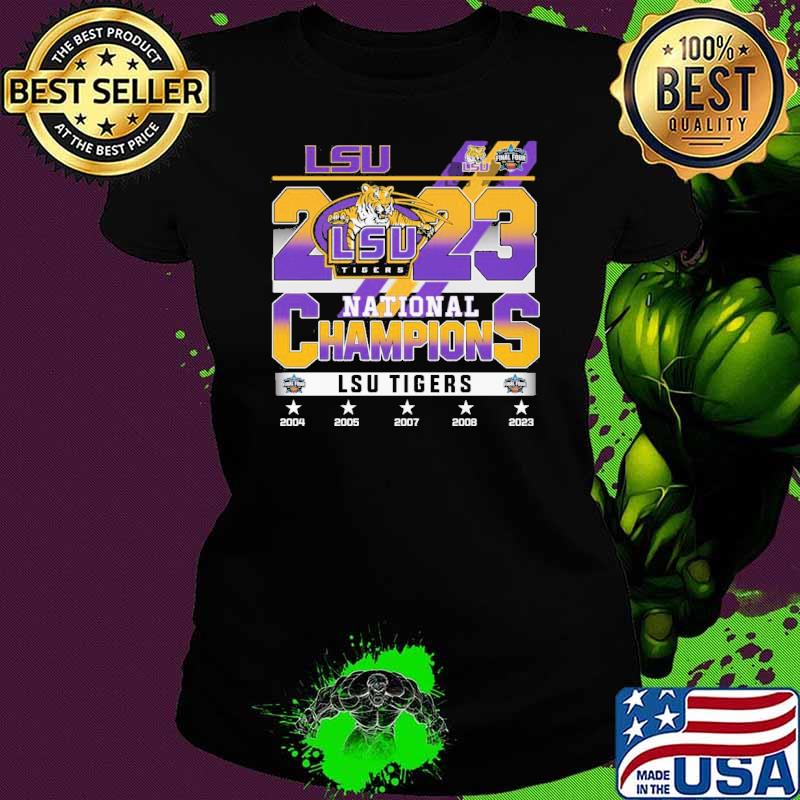 LSU 2023 National champions tigers sport shirt
