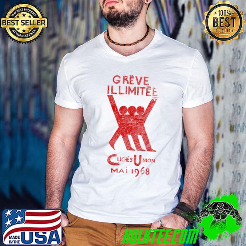 Mai 68 Paris Protest Banner T-Shirt