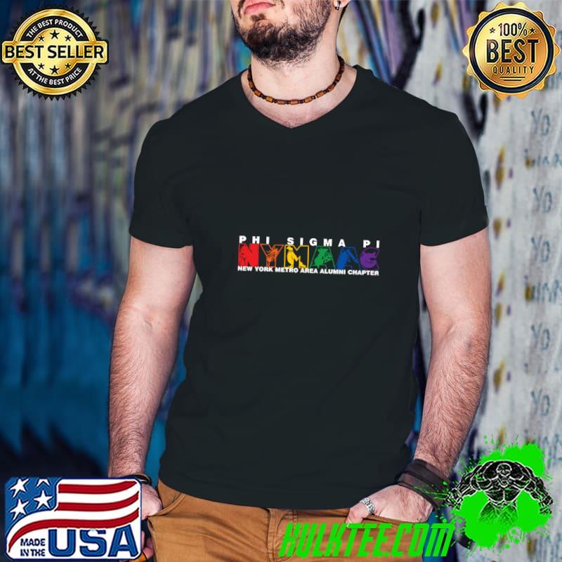 Phi Sigma Pi New York Metro Area Alumni Chapter Menagerie T-Shirt