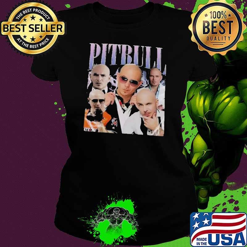 Pitbull Rap music rapper shirt