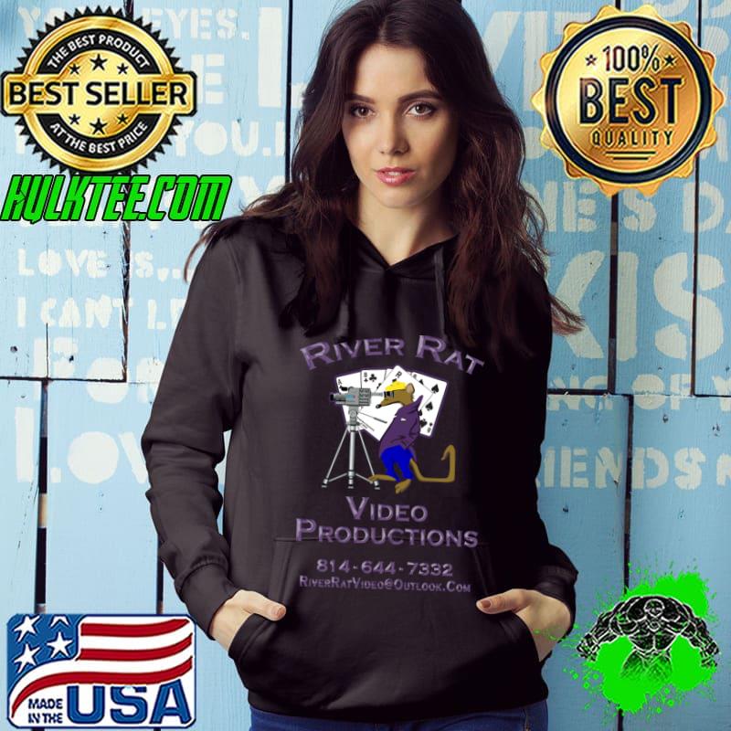 River Rat Video Productions Riverat T-Shirt River Rat Video Productions Riverat T-Shirt