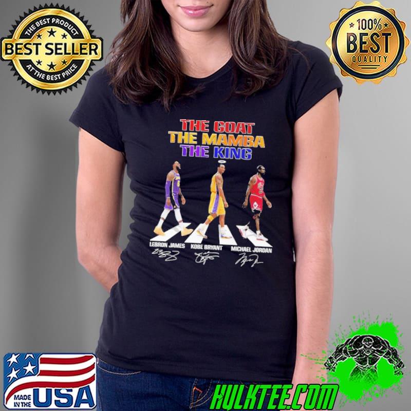 The goat the mamba the king signature abbey road s Ladies Tee The goat the mamba the king signature abbey road s Ladies Tee