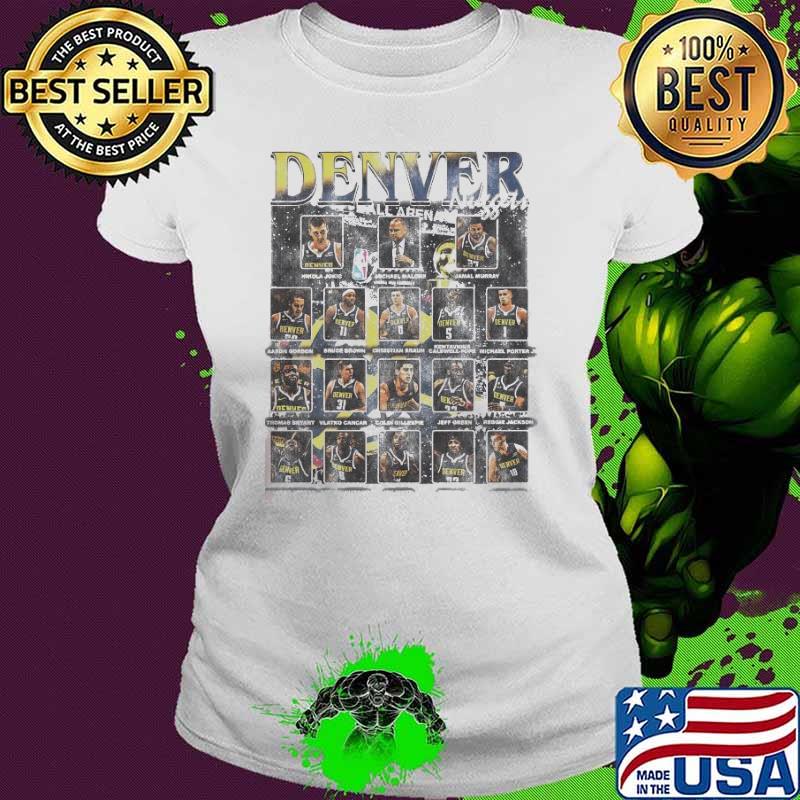 2023 NBA Denver Nuggets Champions Members s Ladies tee 2023 NBA Denver Nuggets Champions Members s Ladies tee