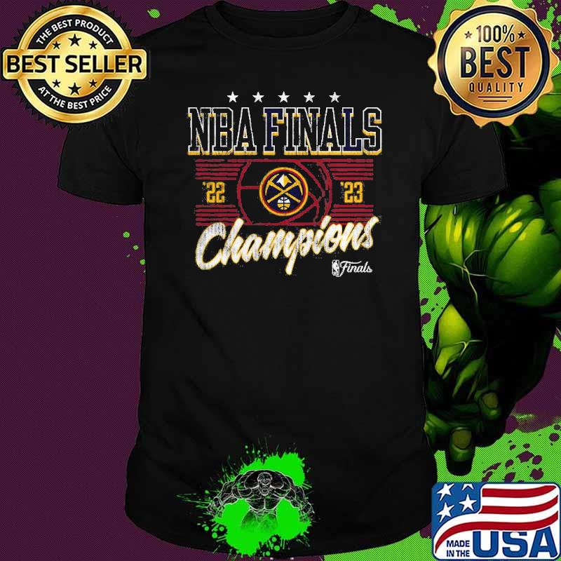2023 NBA Final Champions 22′ 23′ Denver Retro Shirt