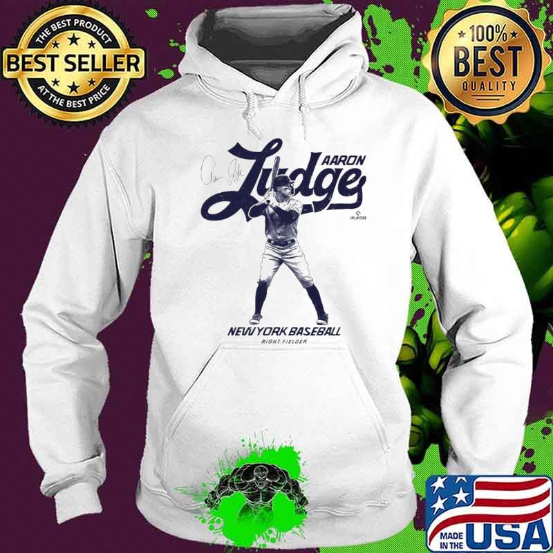 Aaron Judge New York Yankees right fielder signature s Hoodie Aaron Judge New York Yankees right fielder signature s Hoodie