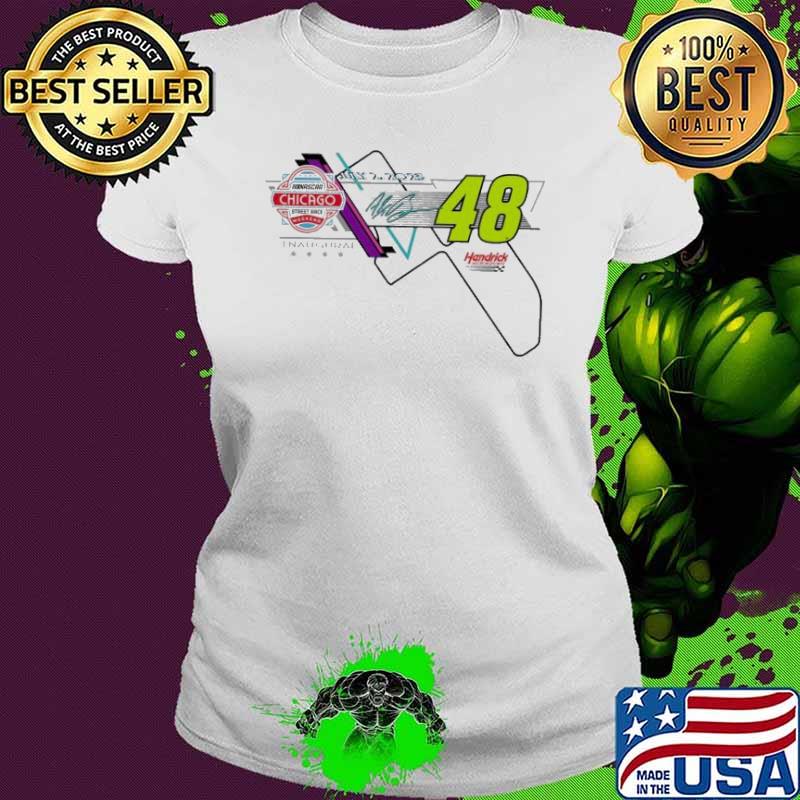 Alex Bowman #48 Chicago ally Signature shirt