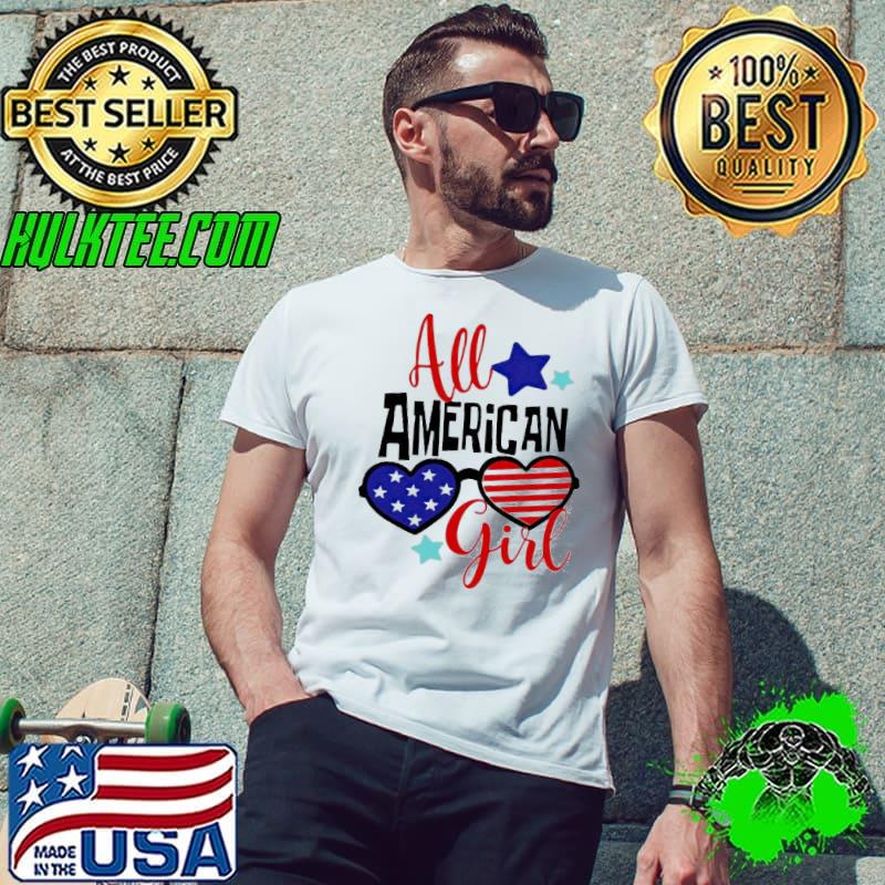 All American Girl American flag sunglasses 4th of July s Unisex All American Girl American flag sunglasses 4th of July s Unisex