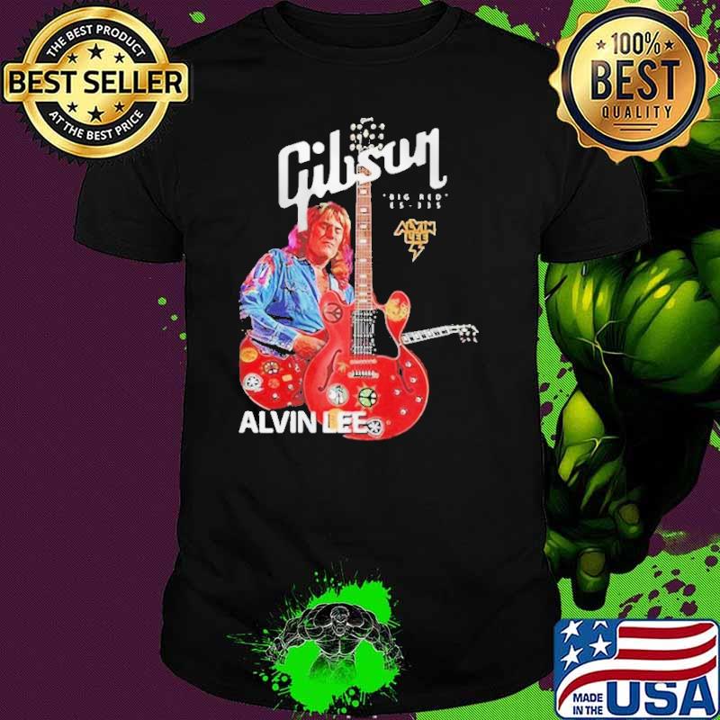 Awesome gibsun alvin lee play guitar shirt