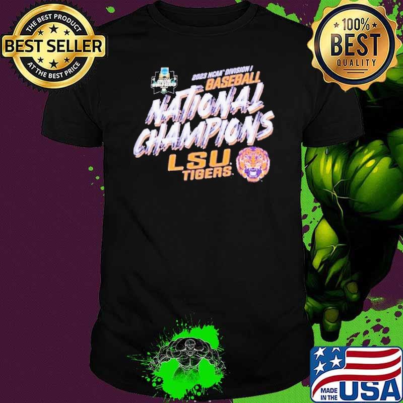 Awesome lSU Tigers Slant 2023 NCAA Men’s Baseball Division I National Champions Shirt