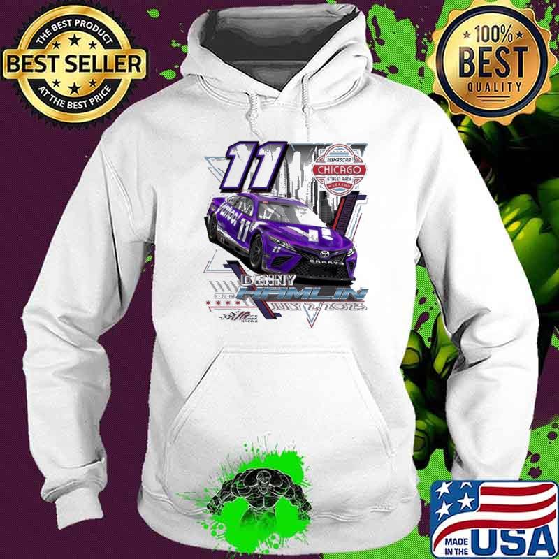 Best denny Hamlin Joe Gibbs Racing Team Collection 2023 Grant Park 200 T-Shirt