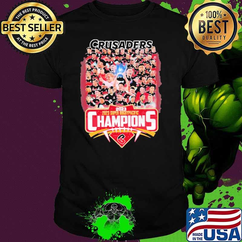 Crusaders 2023 super rugbypacific champions shirt