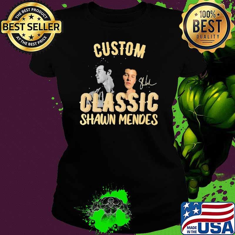 Custom classic Shawn Mendes signature shirt