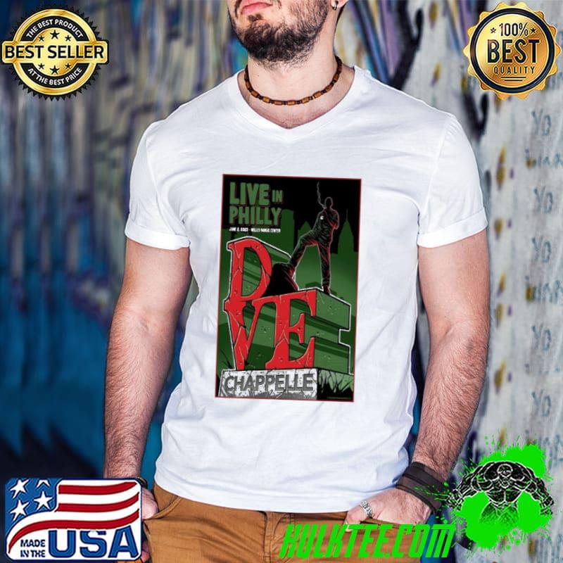Dave Chappelle 2023 Philadelphia PA Tour Shirt