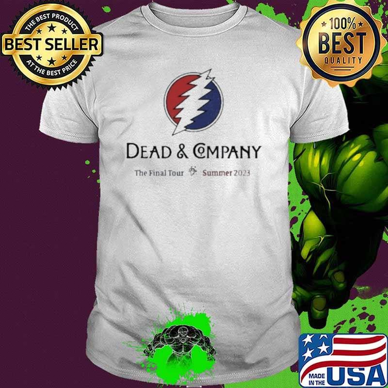 Dead and company the final tour summer 2023 shirt