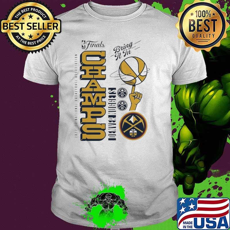 Denver nuggets 2023 NBA finals champions hometown s review shirt