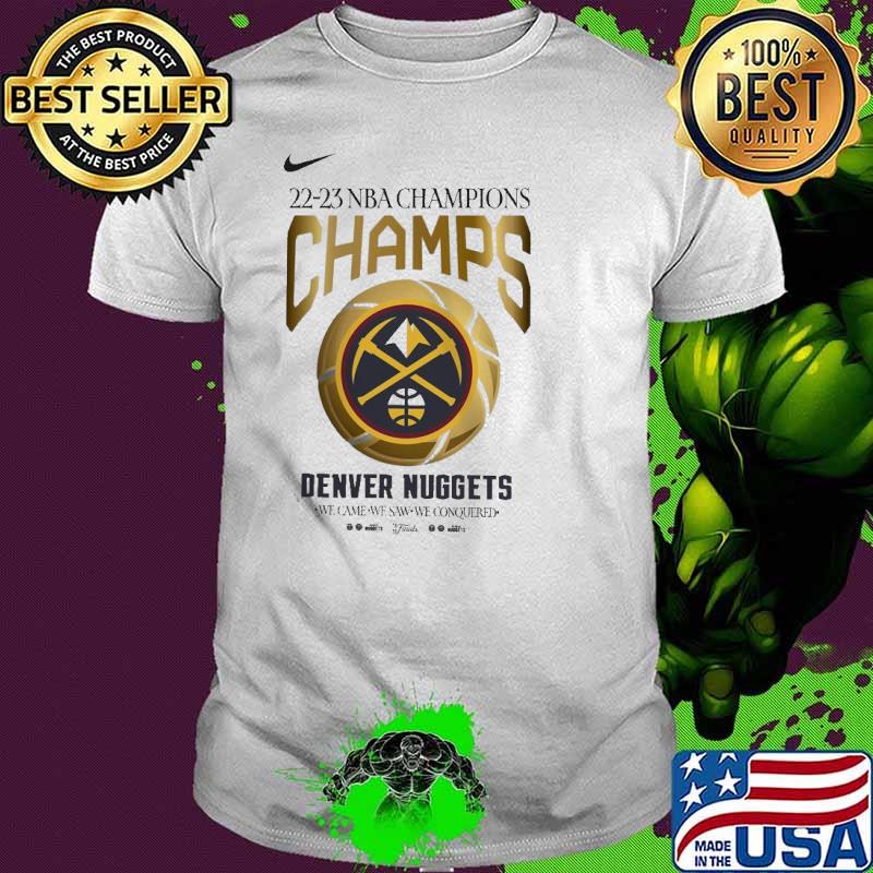 Denver Nuggets Nike 2023 NBA Finals Champions Celebration Shirt