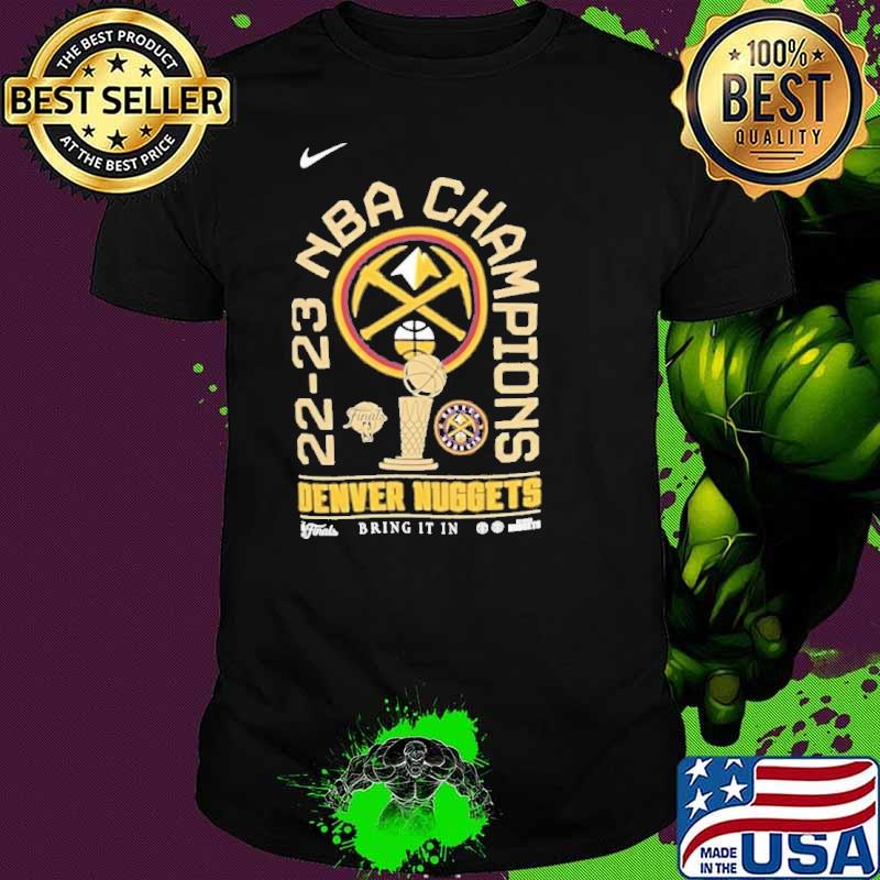 Denver Nuggets Nike 2023 NBA Finals Champions Locker Room Shirt