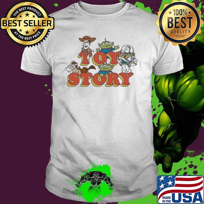 Disney Pixar Toy Story Woody, Buzz, And Friends shirt